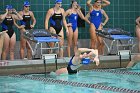 Swim vs Bentley  Wheaton College Swimming & Diving vs Bentley University. - Photo by Keith Nordstrom : Wheaton, Swimming & Diving